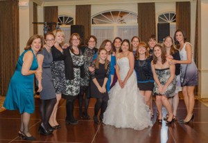 The Afternotes at Hilary's wedding