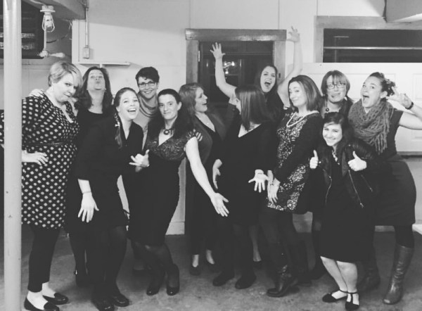 The Afternotes gearing up for some fun!